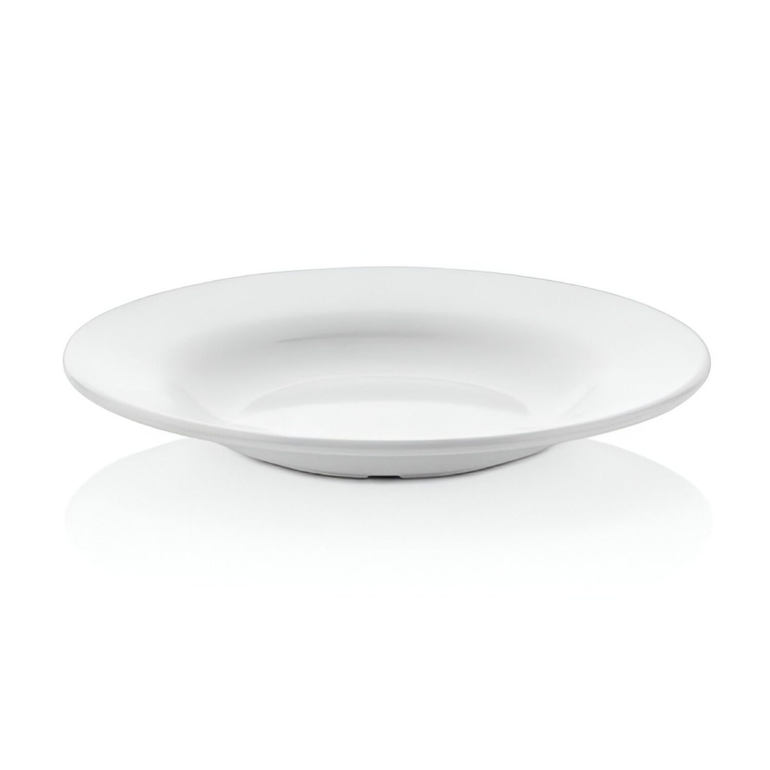 Set De 4 Plato Hondo De Policarbonato Blanco 21 Cm image number 2.0