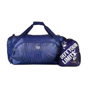 Pack Wilson Bolso Bolt + Mochila Infantil Logan Azul