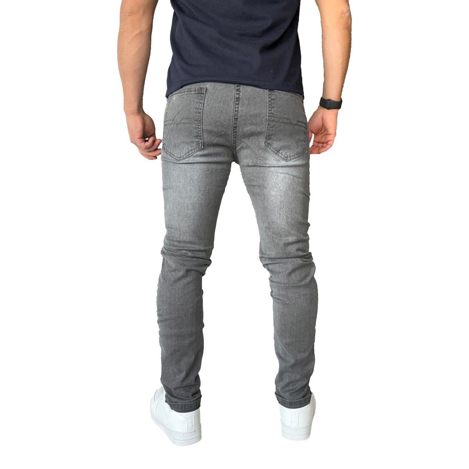 Jeans Elasticados Slim Fit Color Focalizado Semipitillos image number 6.0