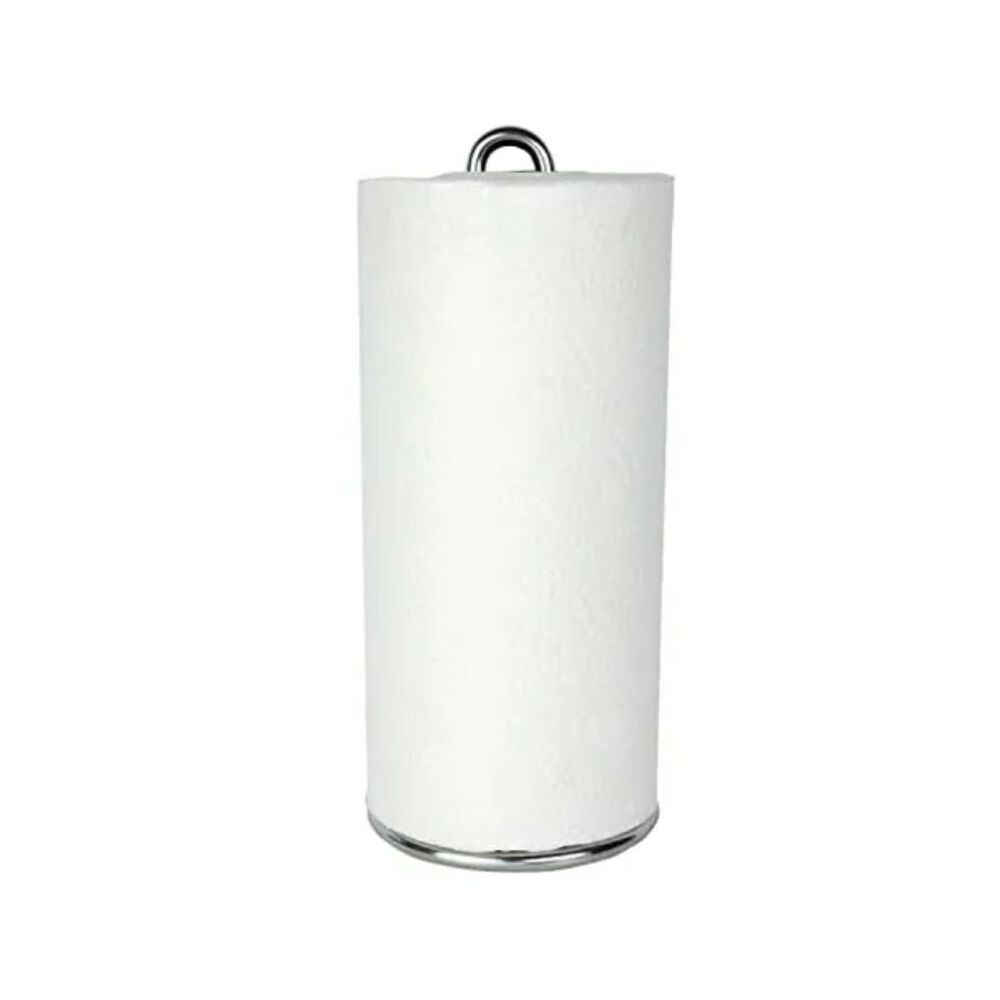 Soporte Dispensador De Rollos De Papel De Cocina Plateado image number 1.0