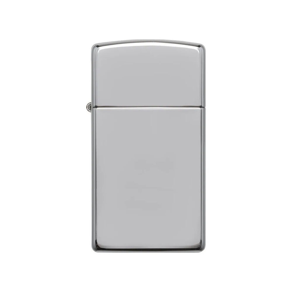 Encendedor Zippo Slim High Polish Chrome Plateado Zp1610 image number 2.0