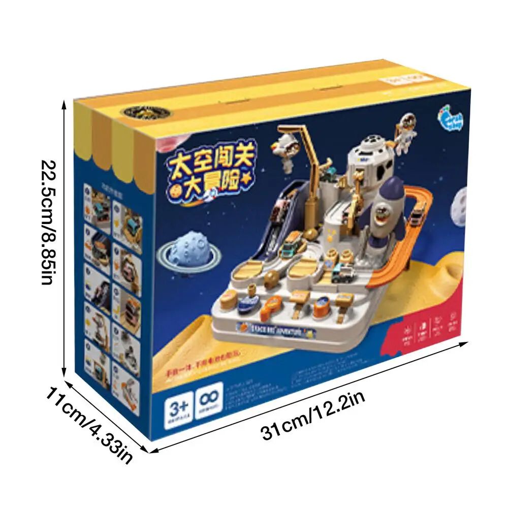 Juguete Didactico Ciudad Magica Astronauta Niños Montessori image number 2.0