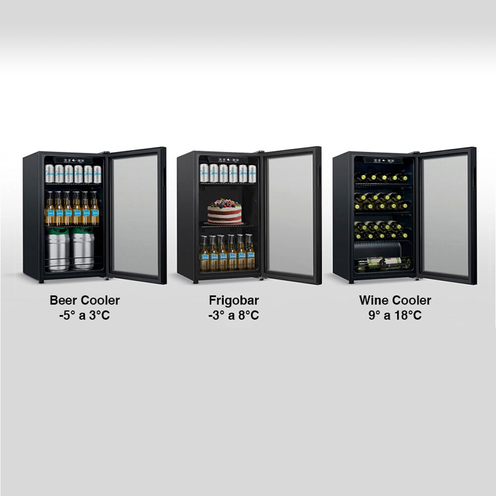 Wine / Beer Cooler 96 Lt. Negro image number 3.0