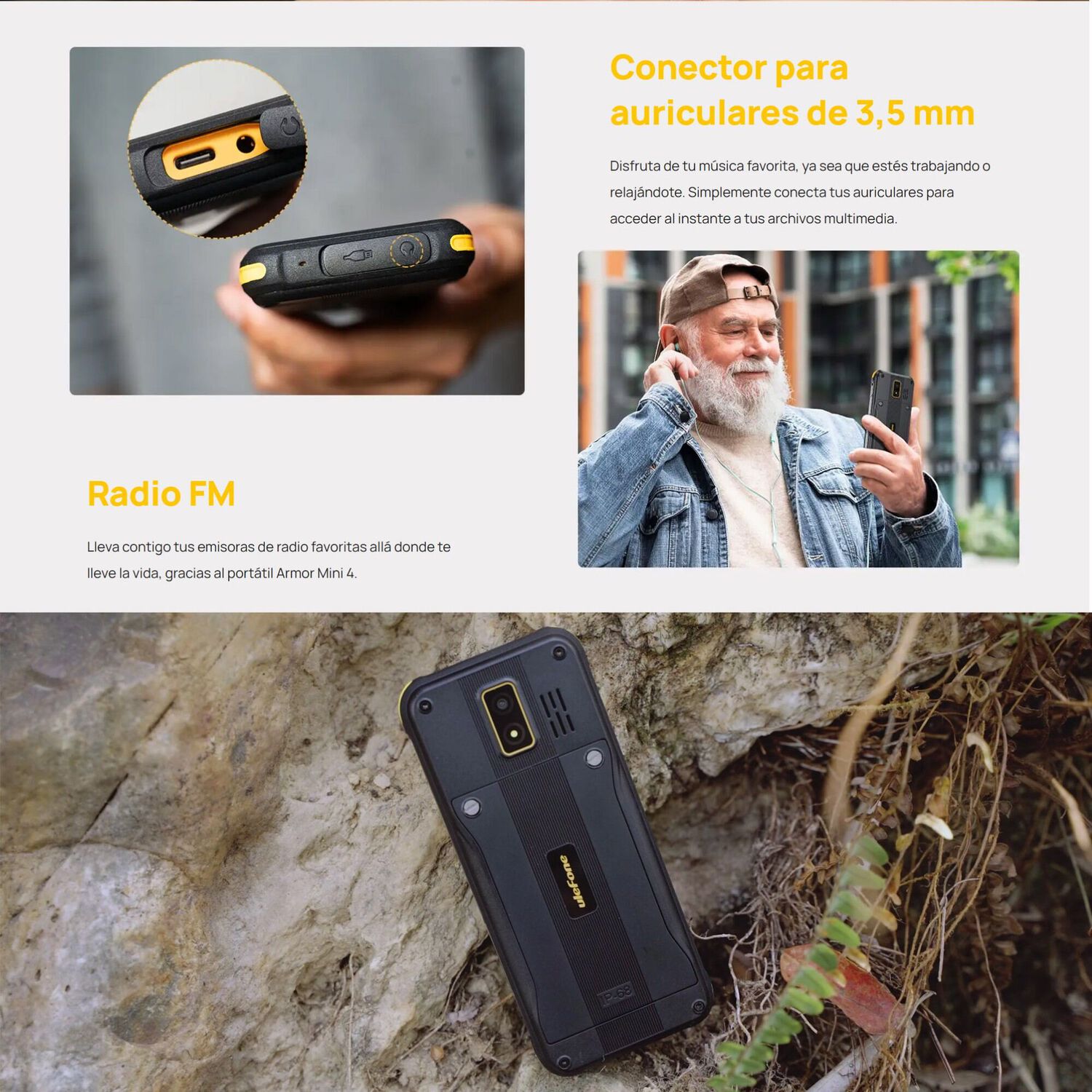 Ulefone Armor Mini 4 Rugerizado 4g Dual Sim Indestructible image number 5.0
