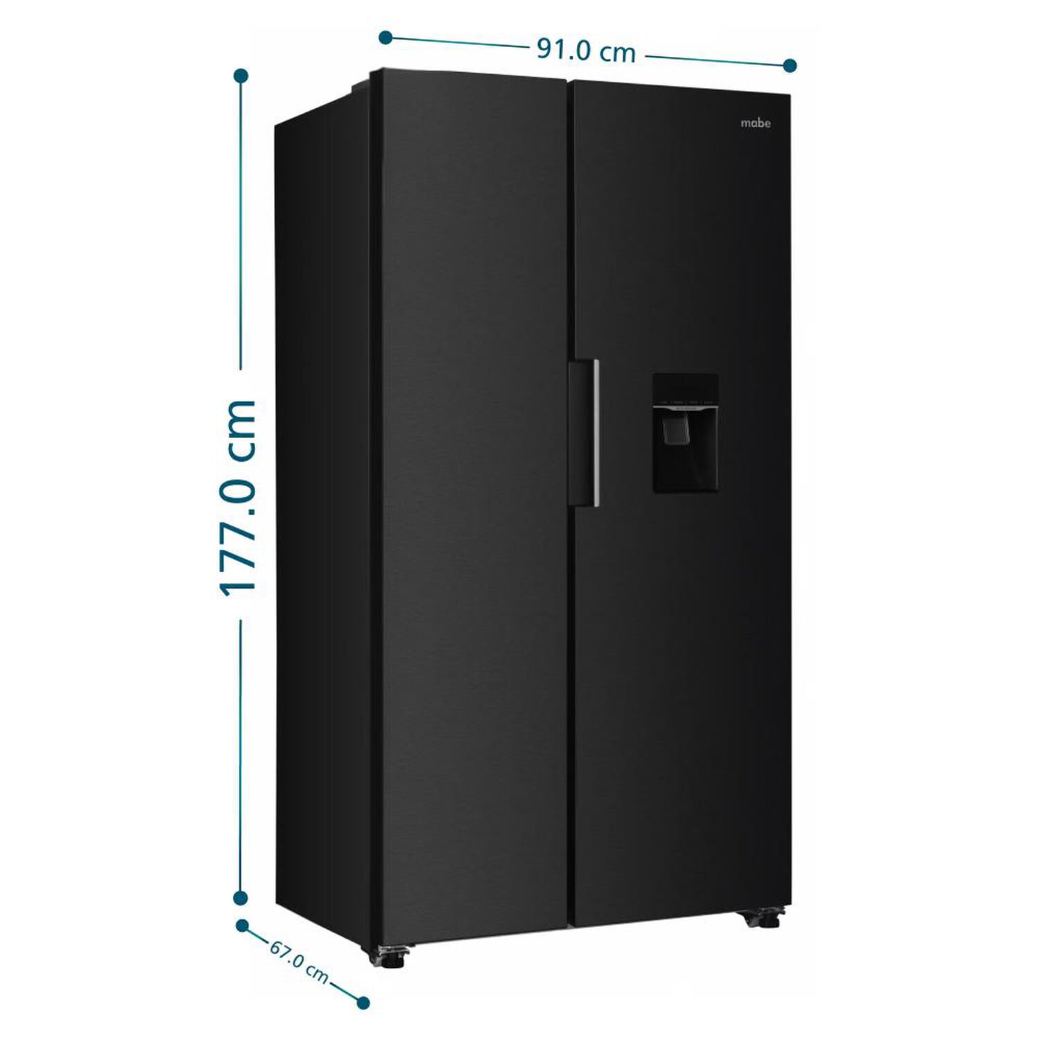Refrigerador Side By Side Mabe Msc565qmlsp0 / No Frost / 529 Litros / C image number 3.0