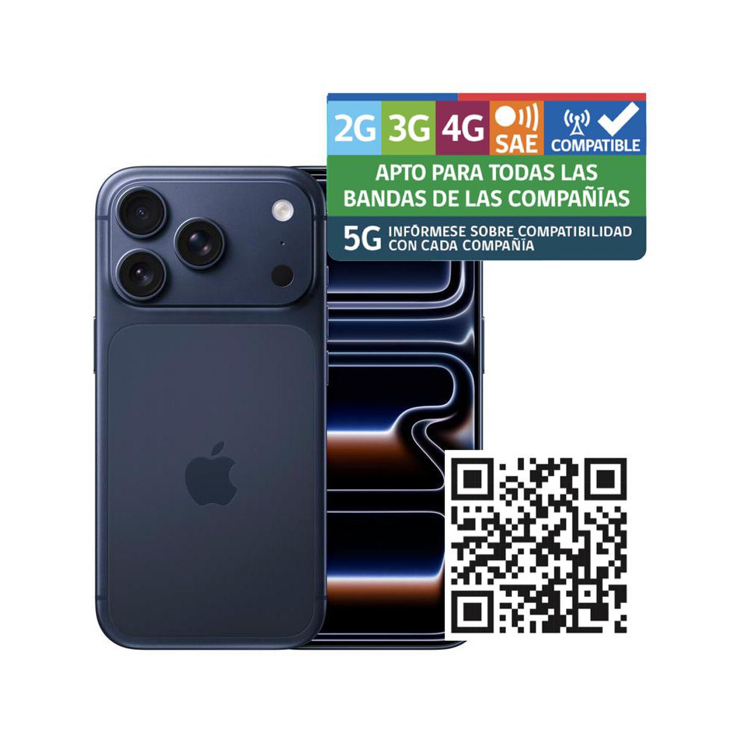 iPhone 17 Pro Apple / 5G / 256 GB / Azul Profundo / Liberado image number 11.0