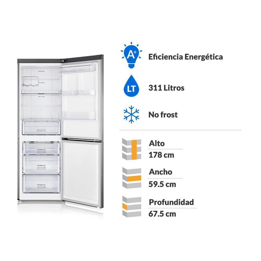 Refrigerador Bottom Freezer Samsung RB31K3210S9/ZS / No Frost / 311 Litros / A+ image number 1.0