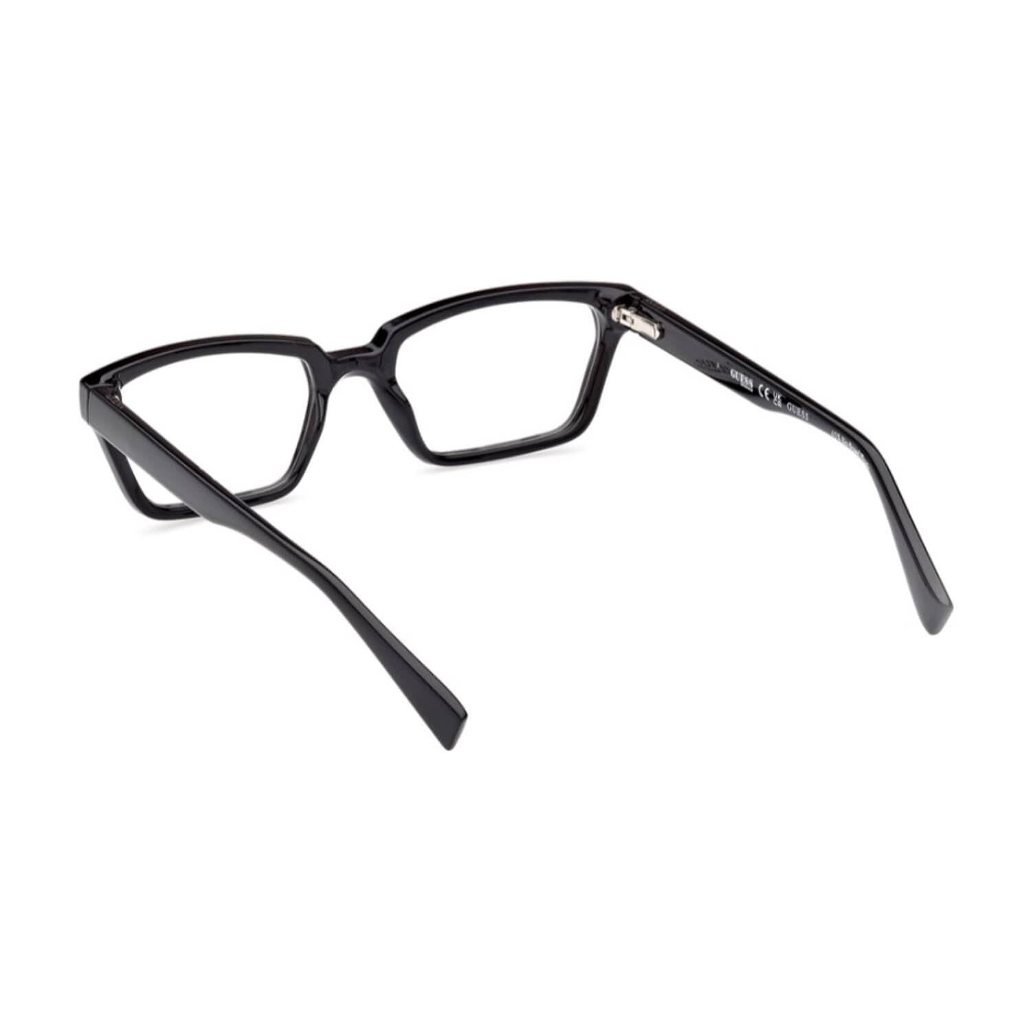 Lentes &Oacute;pticos Negro Brillante Guess image number 3.0