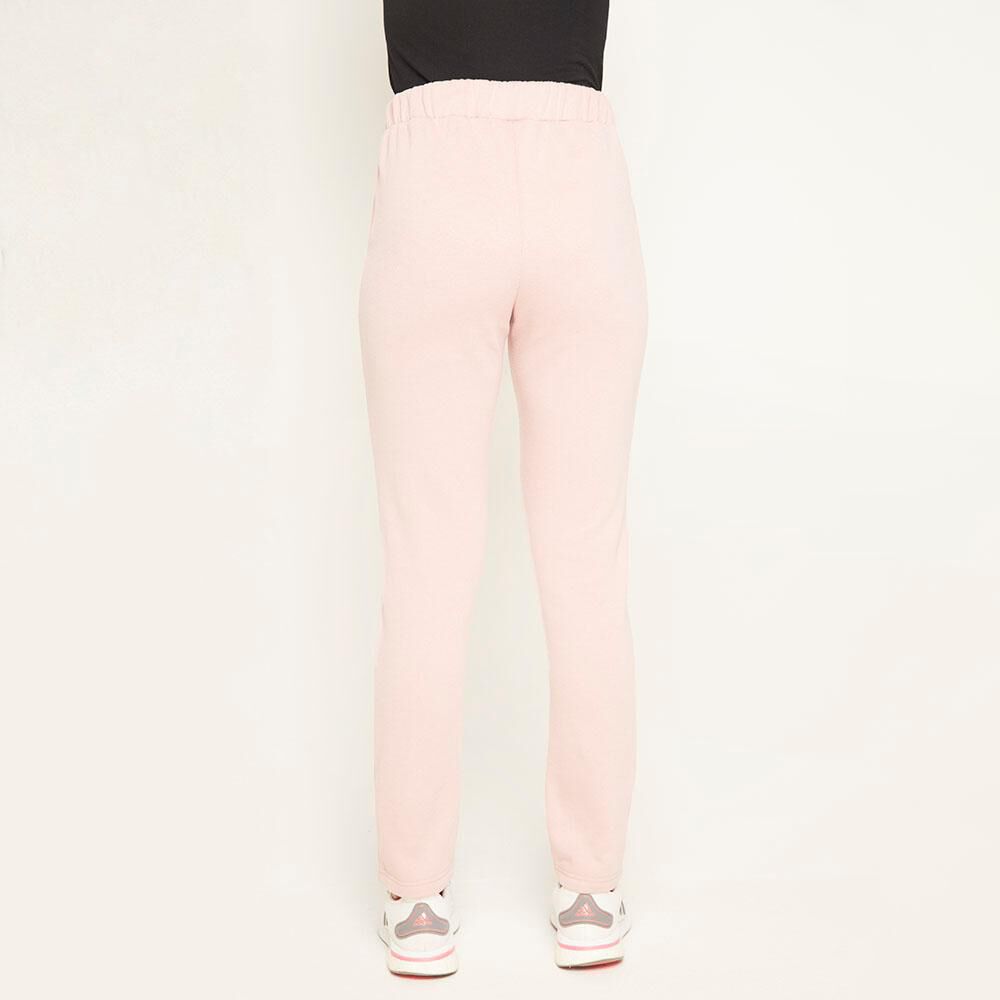 Pantalón De Buzo Tiro Medio Straight Mujer Wetland image number 2.0