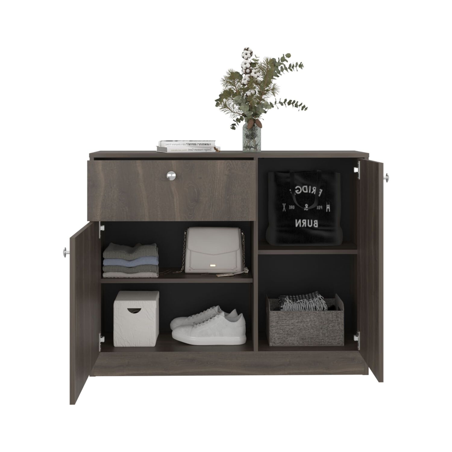 Comoda Fm Furniture 2 Puertas 80x100x30,2 Cm image number 1.0