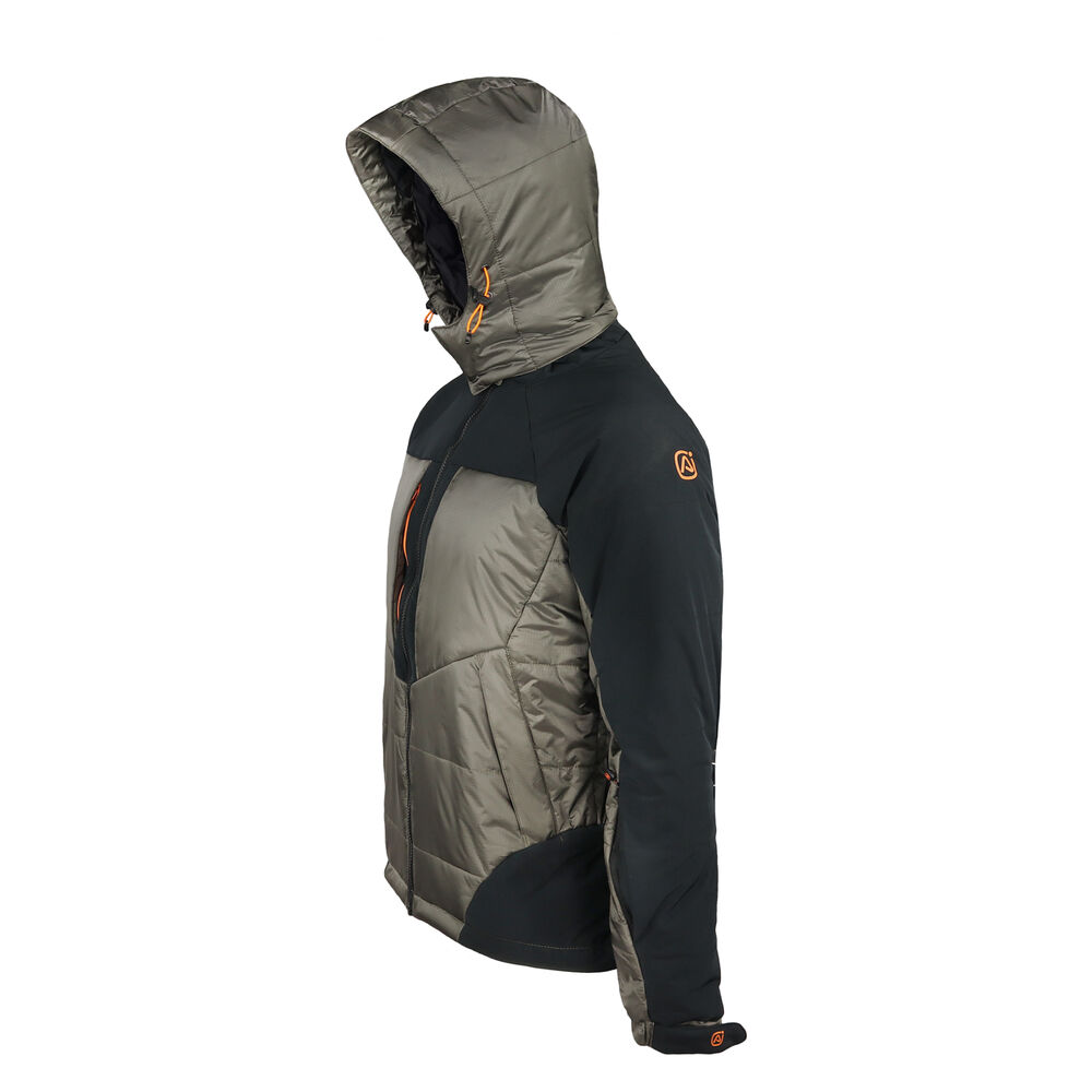 Parka Thinsulate Hombre Gris/negro Z-9000 image number 2.0