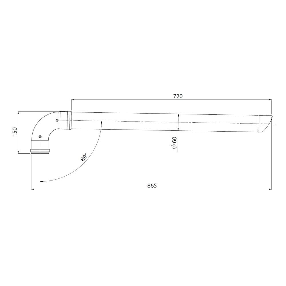 Accesorios Sindelen Tubo Calefont Sindelen Cff / Licuado image number 3.0