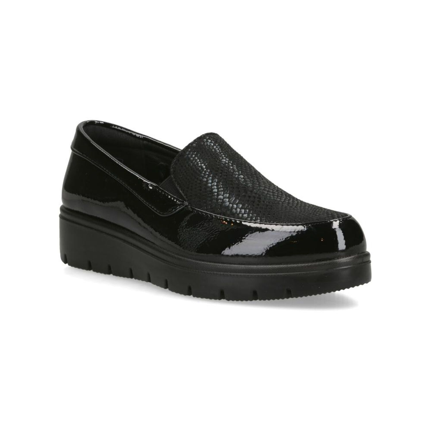 Mocas&iacute;n Mujer Geeps Black image number 0.0