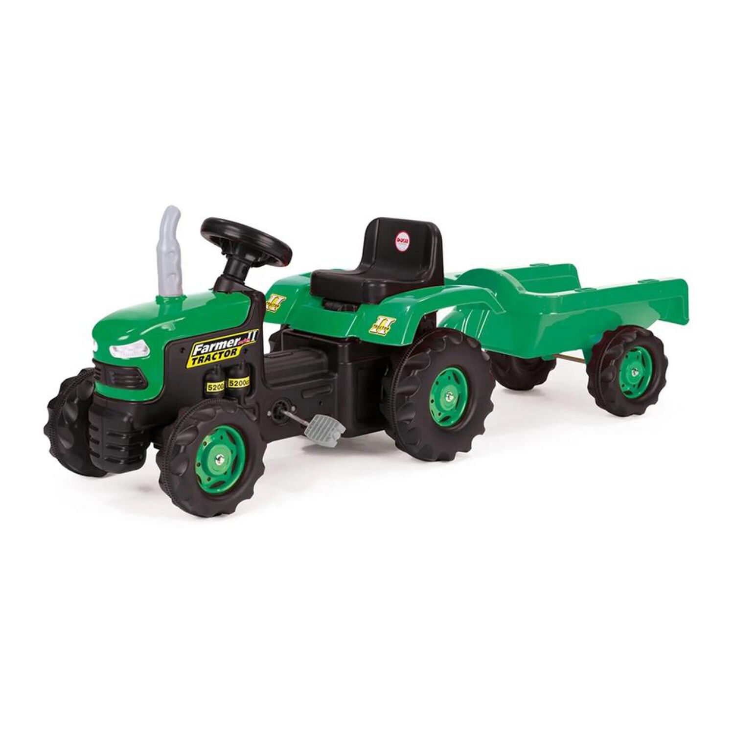 Tractor Y Carro Verde Talbot image number 2.0