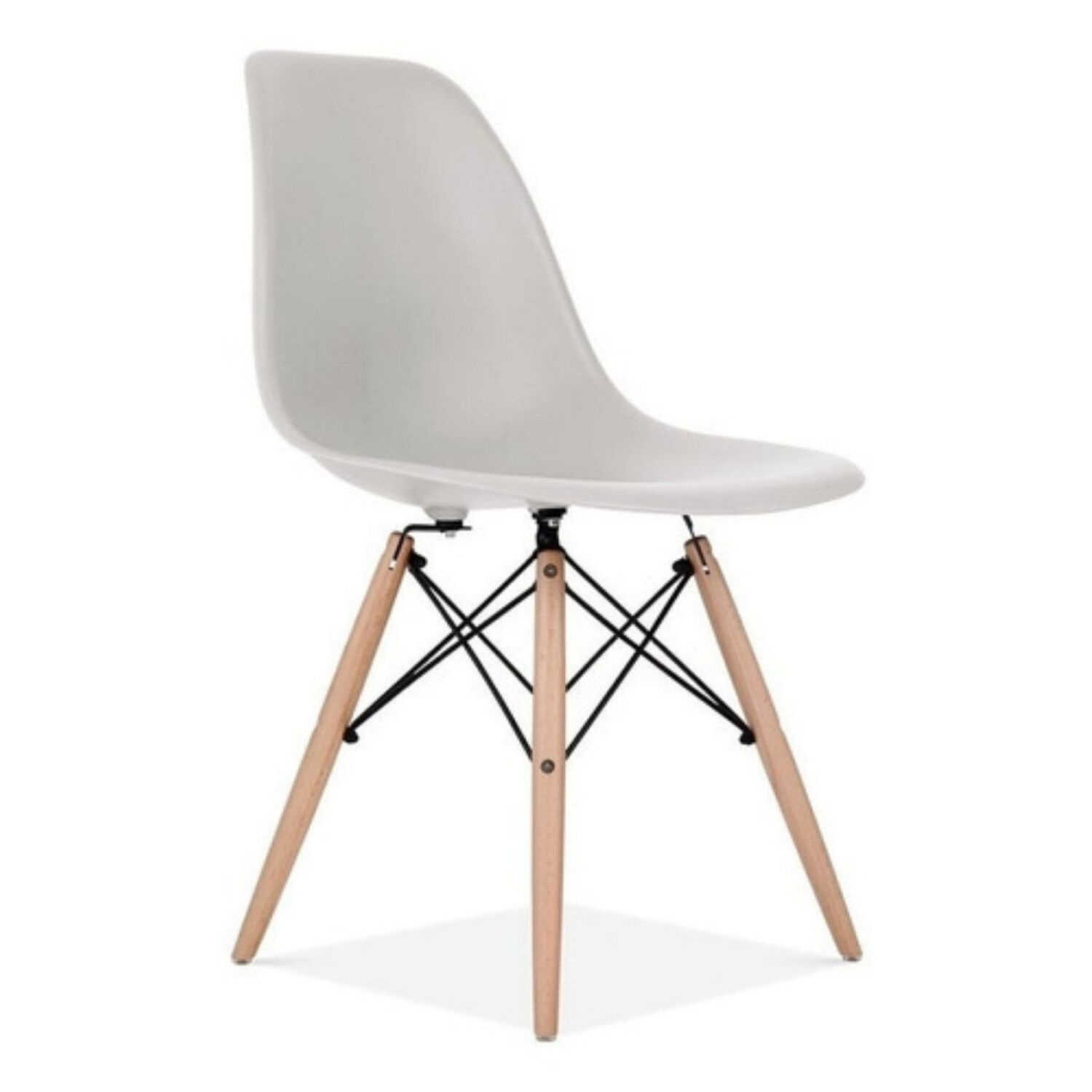 Pack 4 Sillas Eames Gris image number 3.0