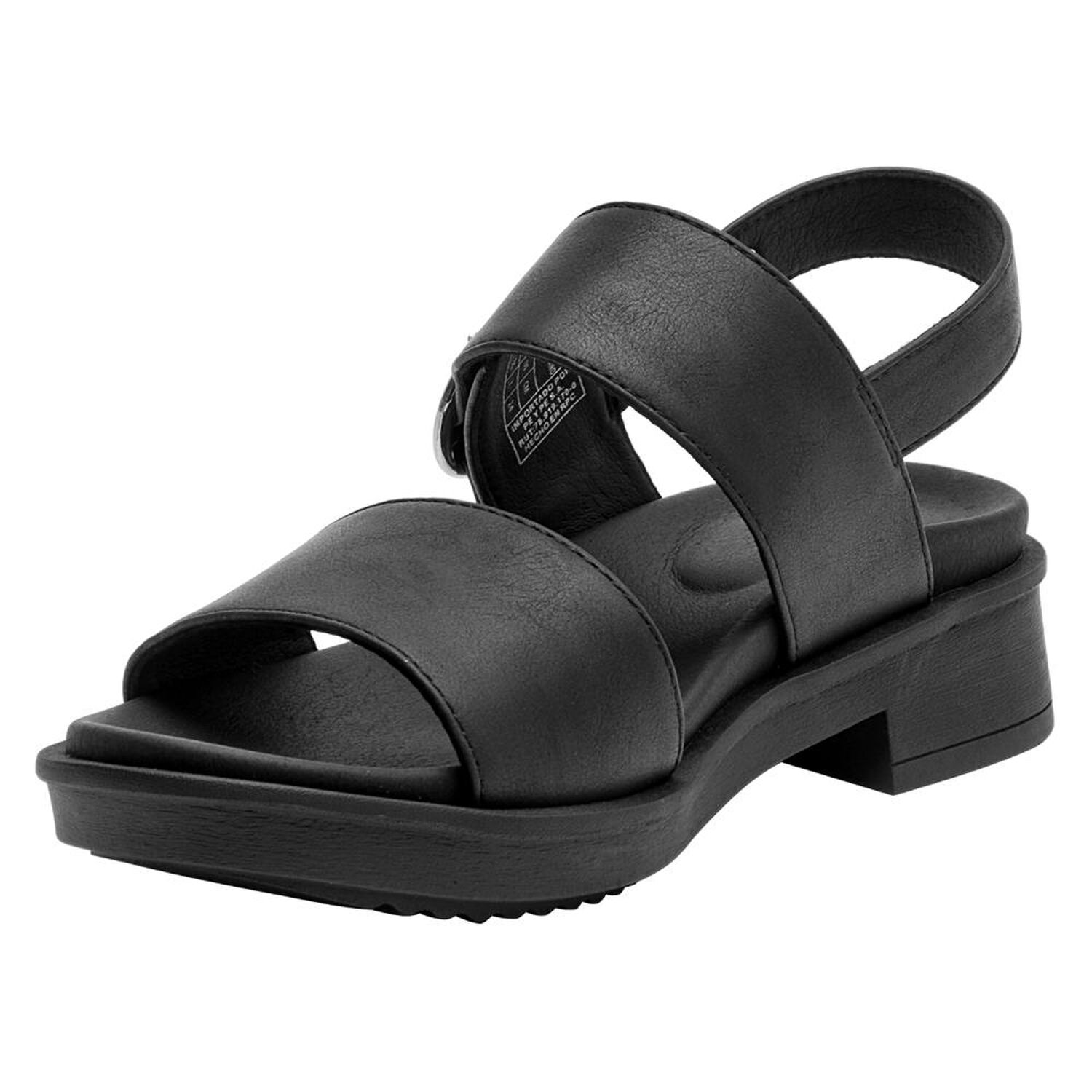 Sandalia Mujer 16 Horas 16m0492 Negro image number 2.0