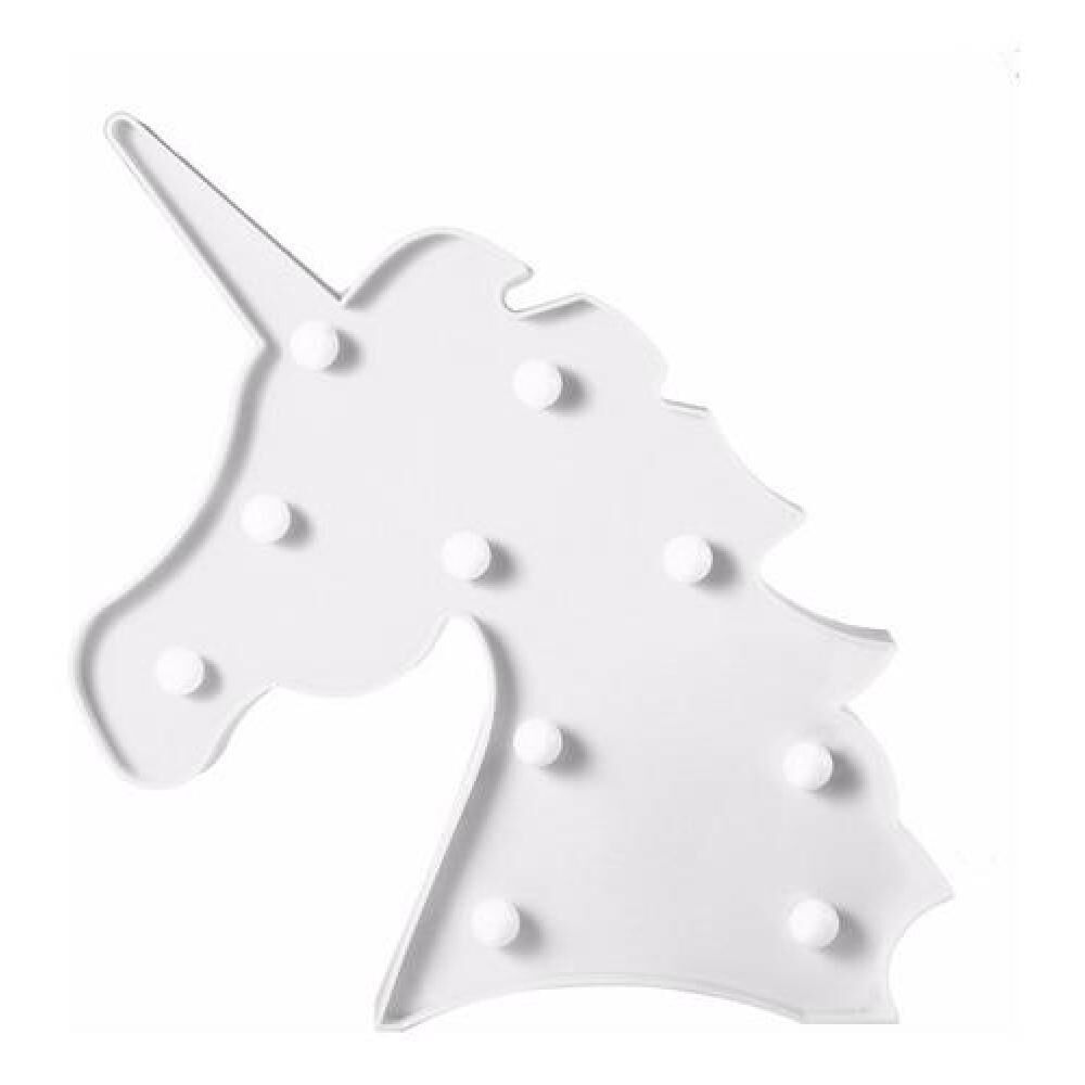 Lampara Unicornio Rosada Led Pilas Candy Bar (estoykuku) image number 0.0