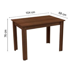 Juego De Comedor Vekkahome Luna / 4 Sillas