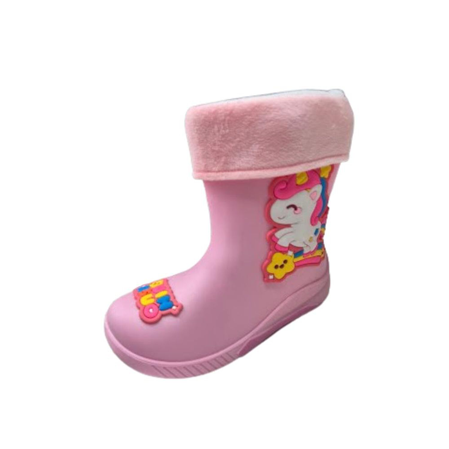 Bota De Agua Lluvia Rosado Ni&ntilde;a image number 0.0