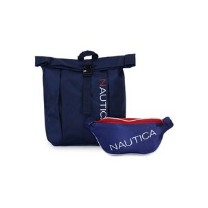 Mochila Bend + Banano Kappa Azul Nautica