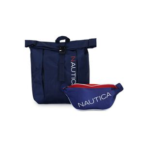 Mochila Bend + Banano Kappa Azul Nautica