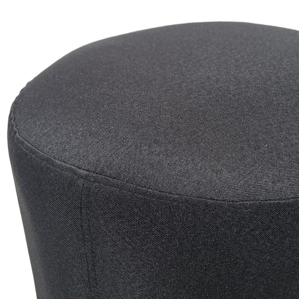 Pouf Redondo Lino Negro image number 3.0