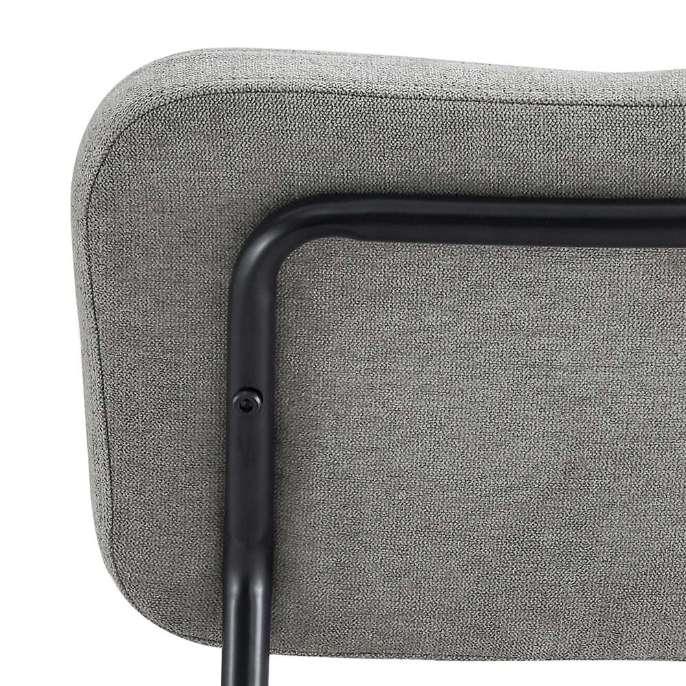 Pack 2 Pisos De Bar Con Espaldar Acolchado Gris image number 3.0