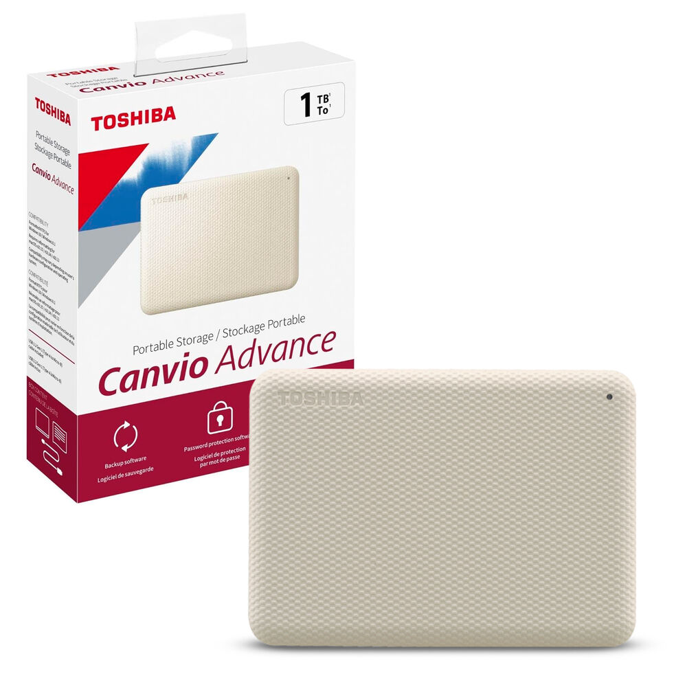Disco Duro Externo Toshiba 1tb 2.5" Canvio Advance Usb 3.2 image number 0.0