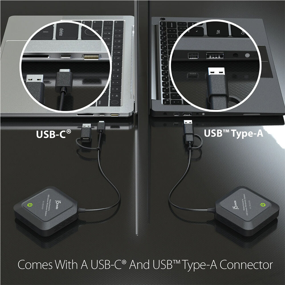 Extensor Inalámbrico Usb C/a Para Cámaras, Micrófonos Y Parlantes Usb Negro image number 7.0