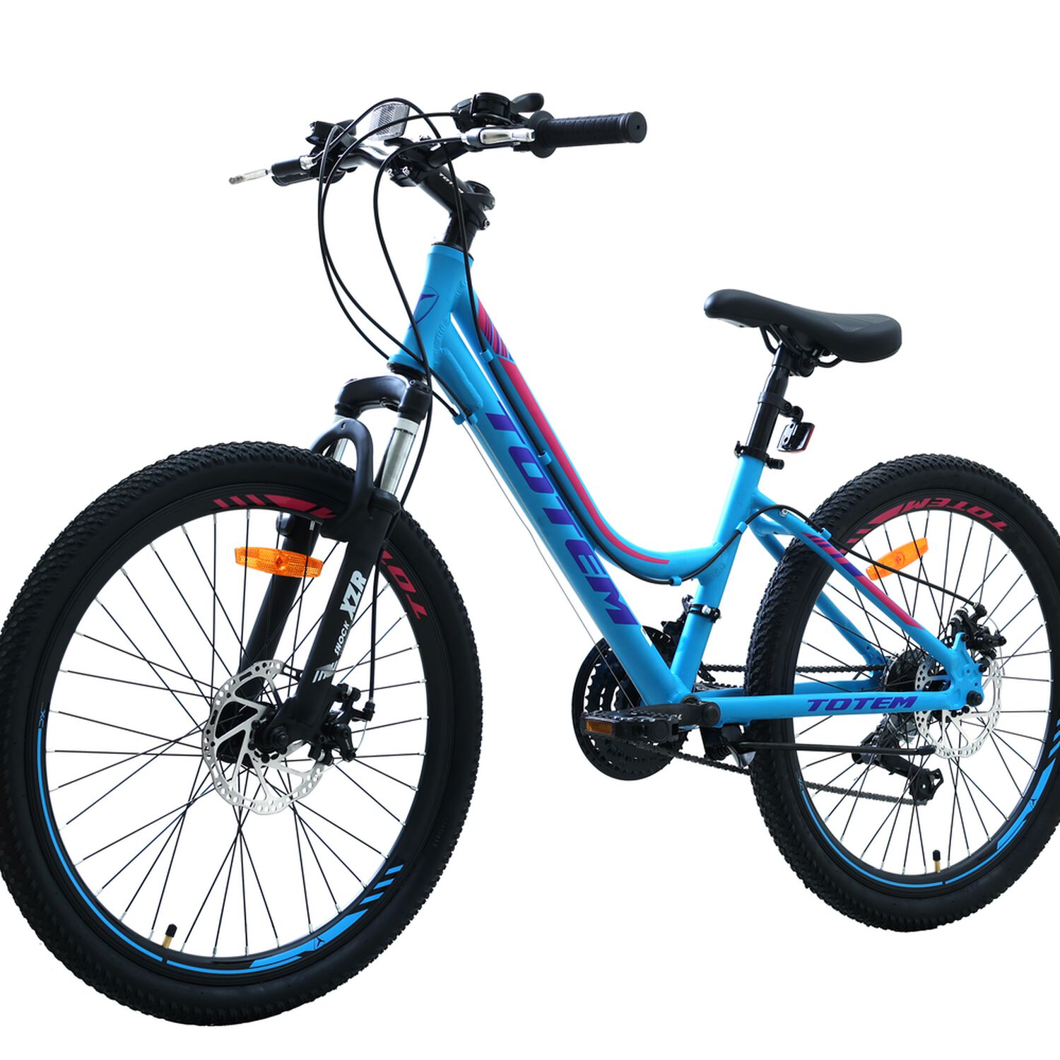Bicicleta Totem Mtb Aro 24 Modelo Sitara Celeste image number 4.0