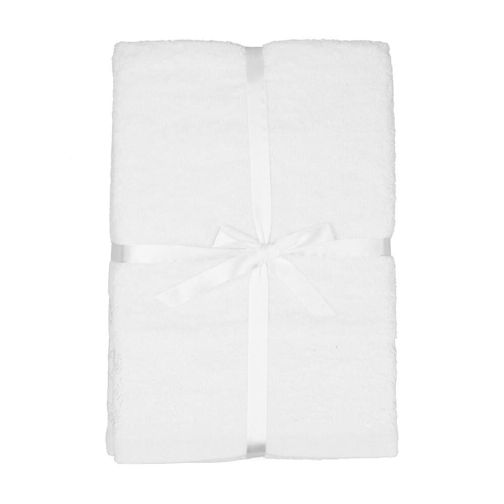 Juego De Toallas Belle Noite Dobby Jacq / 50x80 cm - 70x140 cm image number 1.0