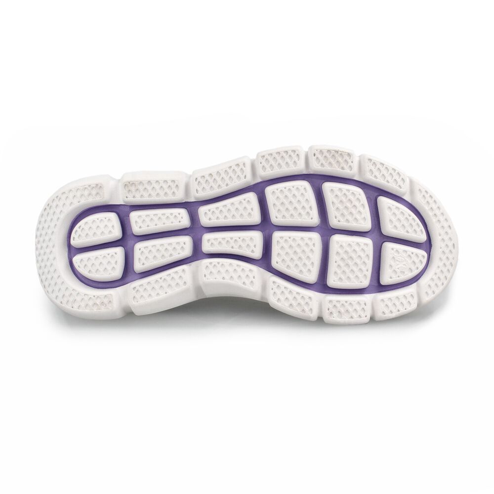 Zapatilla Power Mujer Engage Ultra 100 Str Running Gris image number 4.0