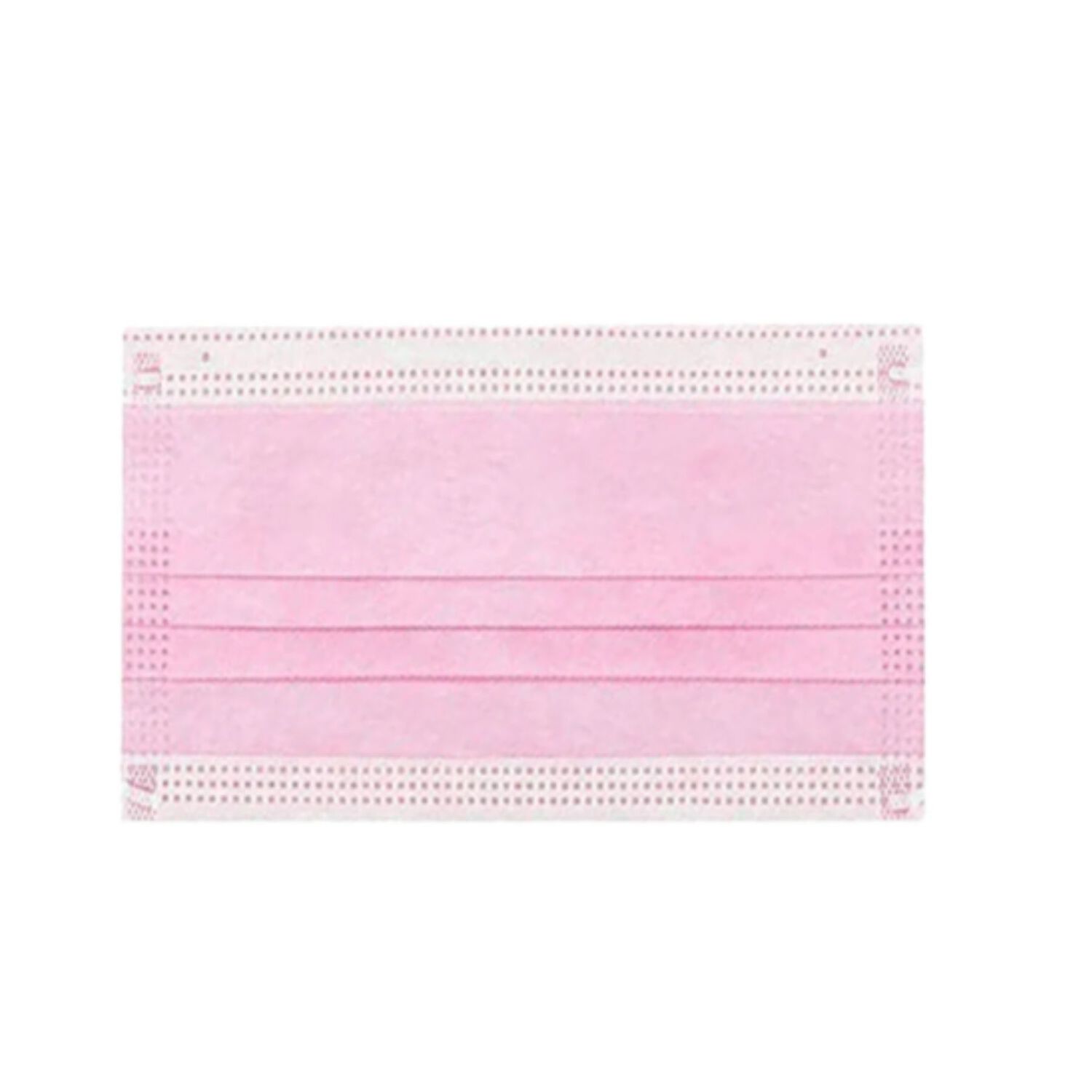 Mascarilla Desechable 3 Pliegues Mascarillas De 50 Unidades Color Rosa image number 2.0
