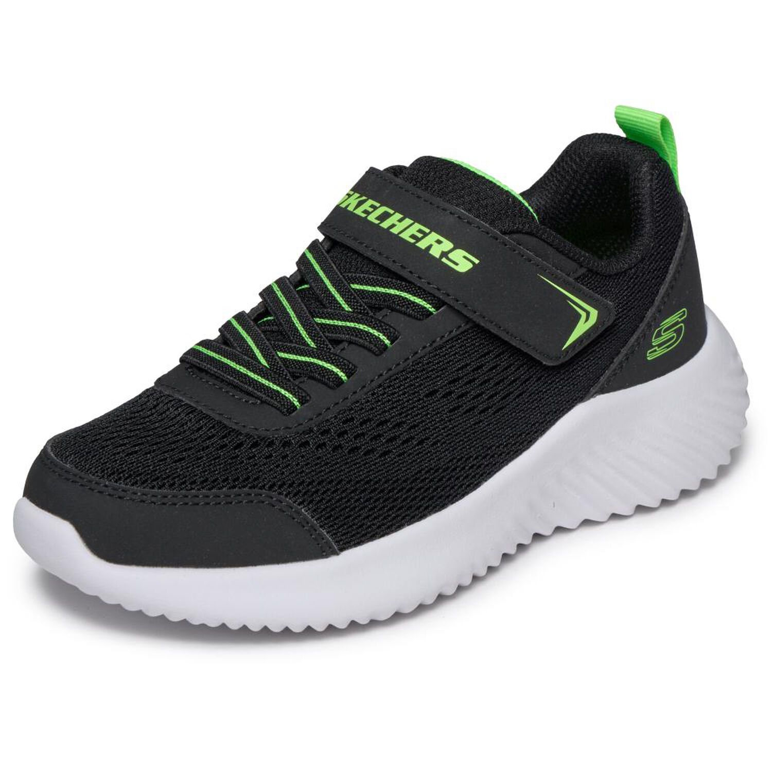 Zapatilla Infantil Ni&ntilde;o Skechers Bounder-quantarun Blk image number 2.0