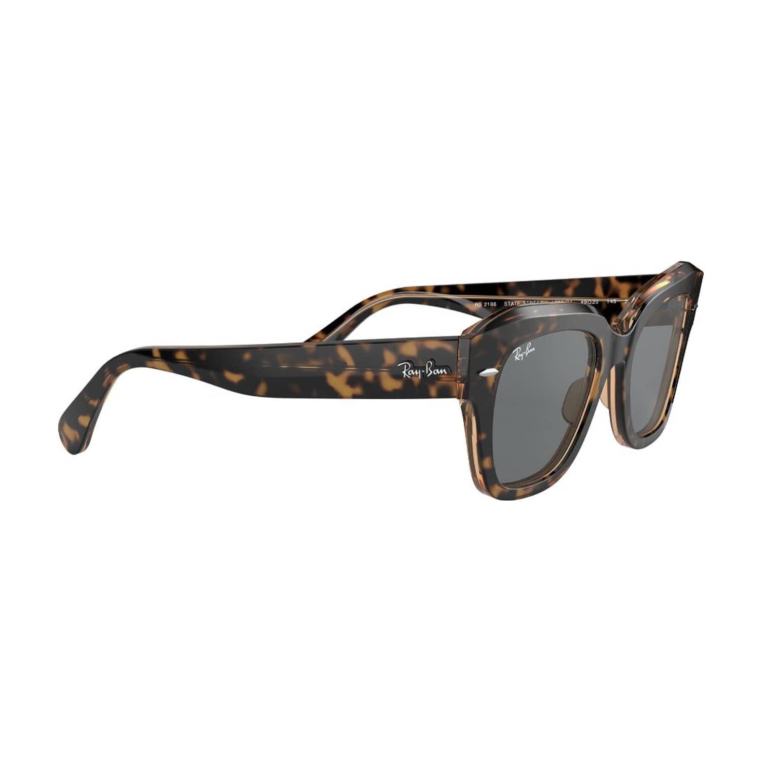 Lentes De Sol State Street Havana On Brown Ray-ban image number 10.0