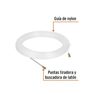 Laucha Guía Para Cables De Nylon 20mts - Truper