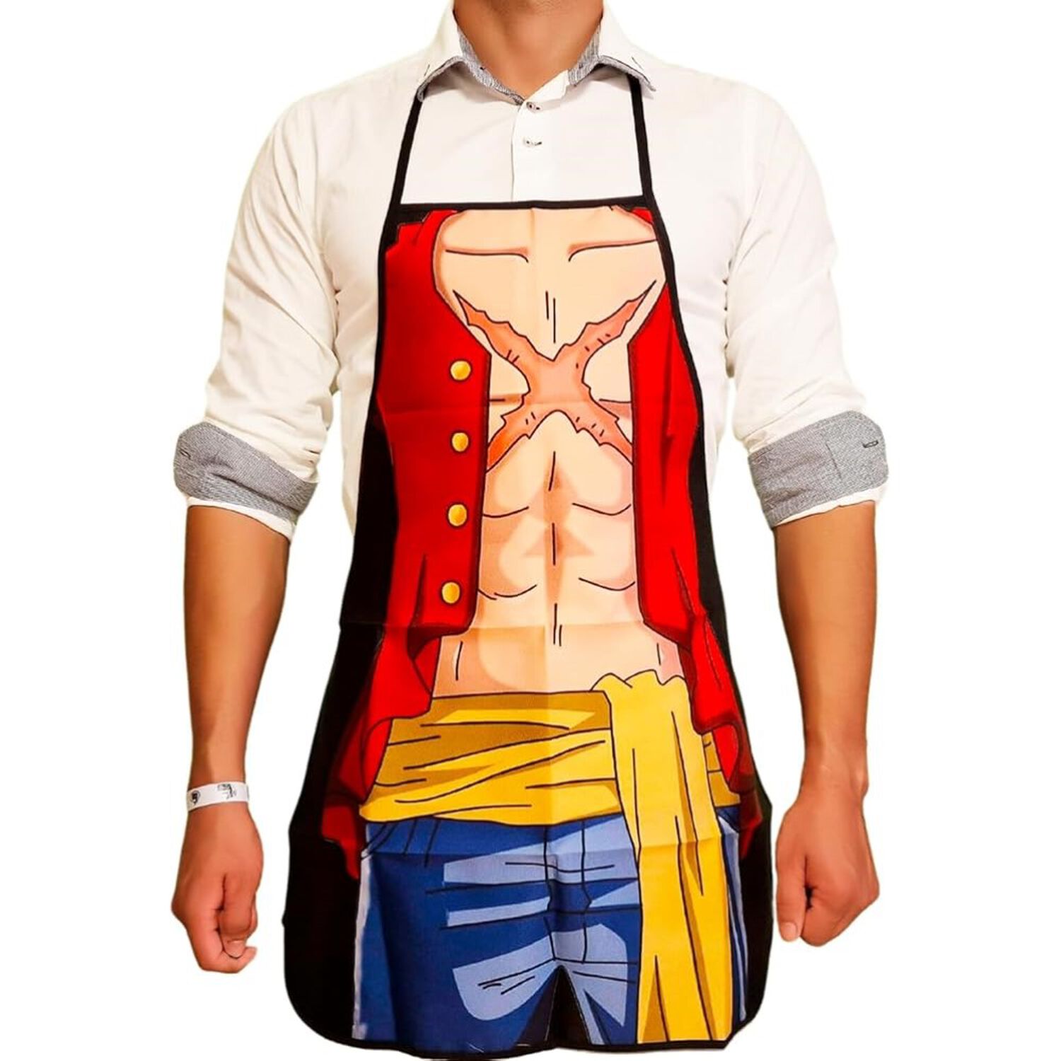 Delantal Cocina Divertidos One Piece Anime image number 1.0