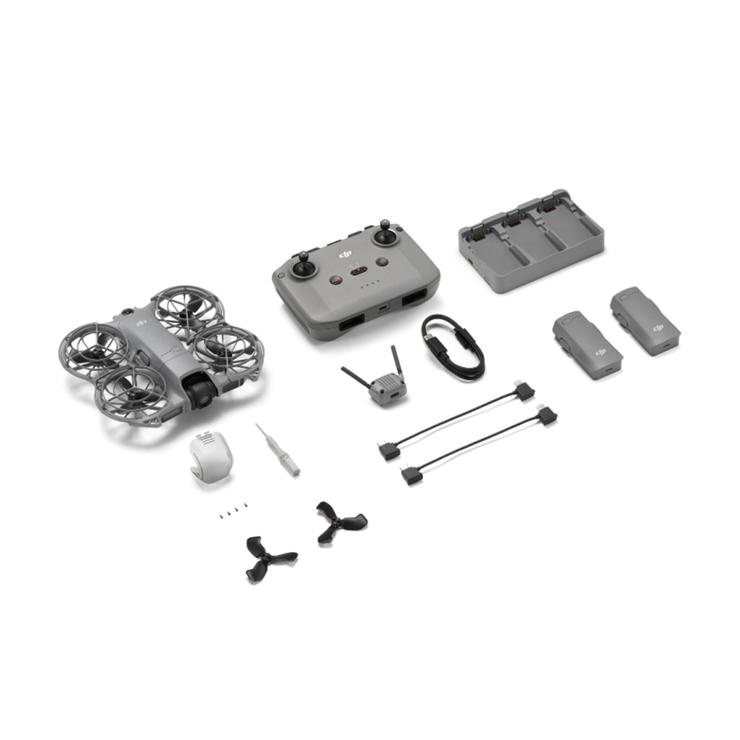 Dji Drone Neo 2 Fly More Combo, 12 Megapixel, 19 Min, Gris image number 2.0