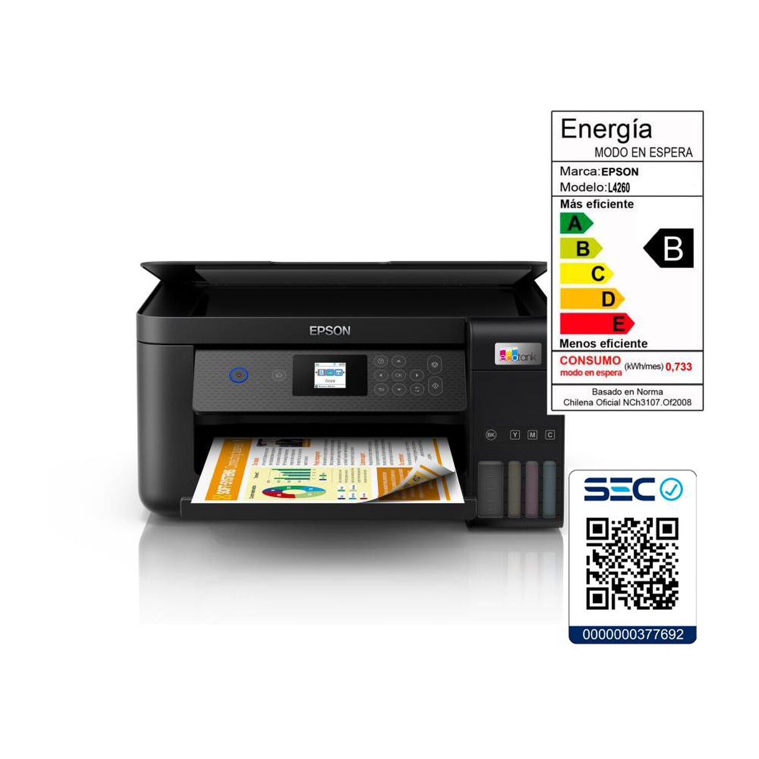 Impresora Multifuncional Epson L4260 Latin AIO Wi-fi image number 7.0