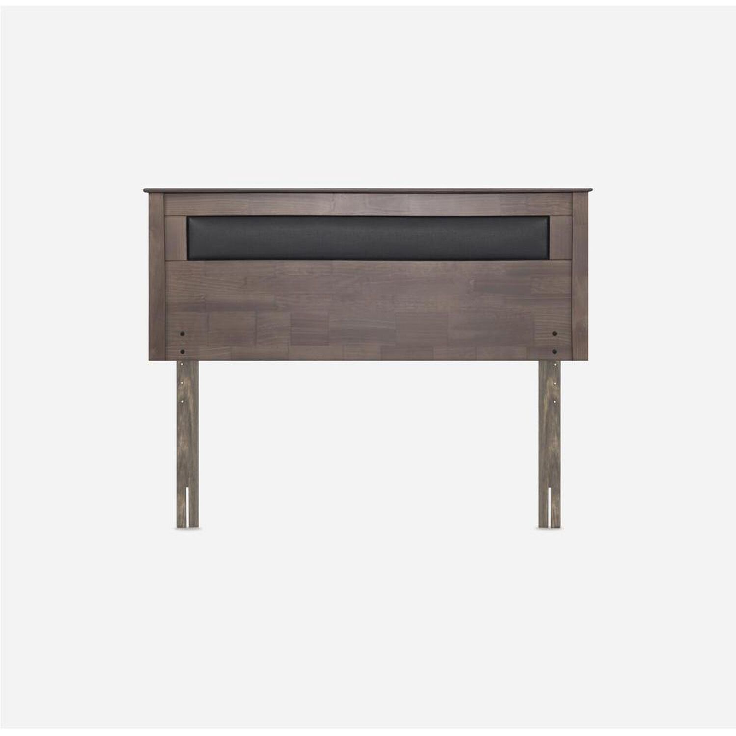 Cama Europea Rosen Art 4 / 2 Plazas / Base Dividida  + Respaldo Ferrara Gris image number 4.0