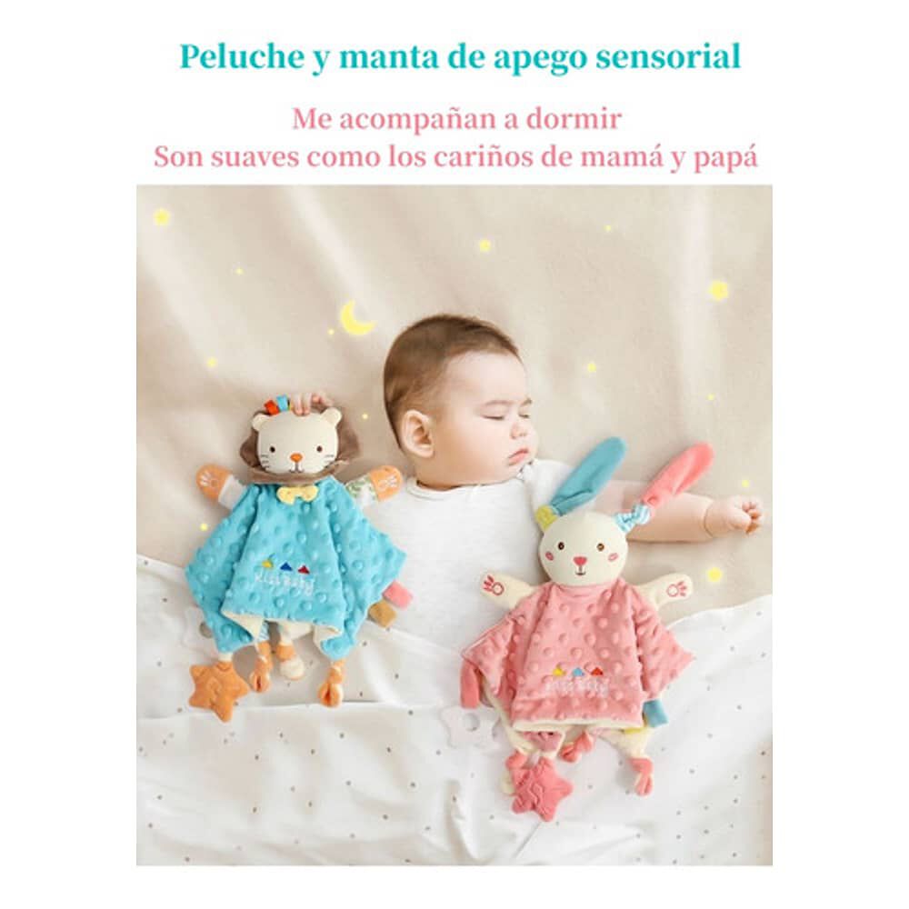 Peluche De Apego Sensorial Algod&oacute;n Elefante Lubabycas image number 3.0