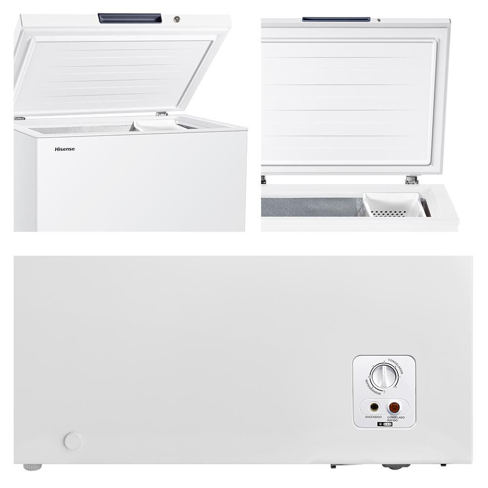 Freezer Horizontal Hisense FC184D4AW1 / Frío Directo / 142 Litros / A+ image number 3.0