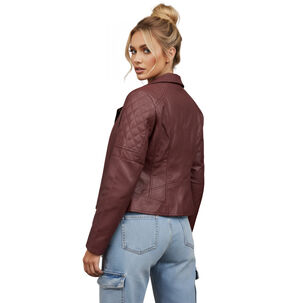 Chaqueta Ecocuero Aviadora Mujer Atenea