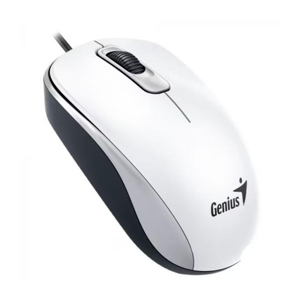 Mouse Alambrico 3 Botones 1000dpi Dx-110 Blanco image number 0.0