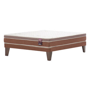 Cama Europea Mantahue Gold Uno / 2 Plazas / Base Normal