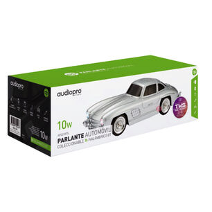 Parlante Bluetooth Dise&ntilde;o Autom&oacute;vil Cl&aacute;sico Gris - Ps