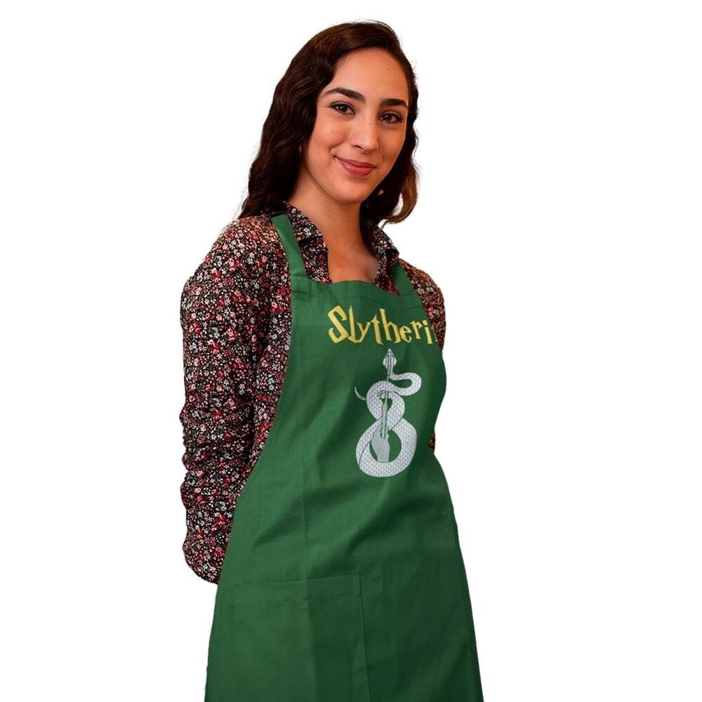 Delantal De Cocina Slytherin Harry Potter image number 0.0