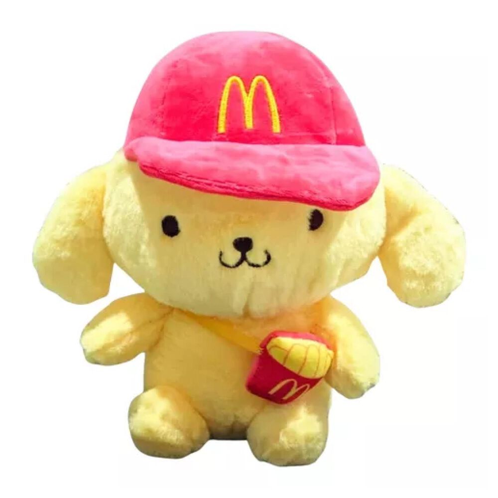 Juguete Peluche Pompompurin Gorro Mcdonalds 20cm Infantil image number 0.0
