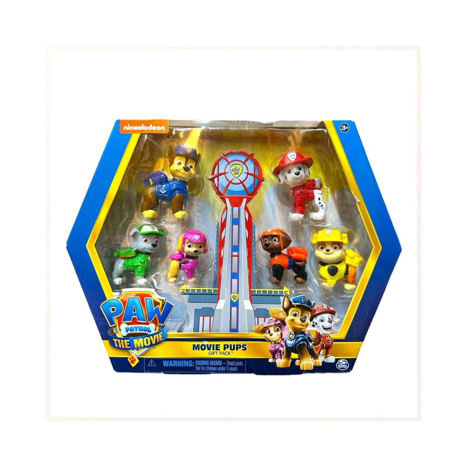 Juguete Set 6 Figuras Paw Patrol The Movie 6cm Infantil image number 1.0