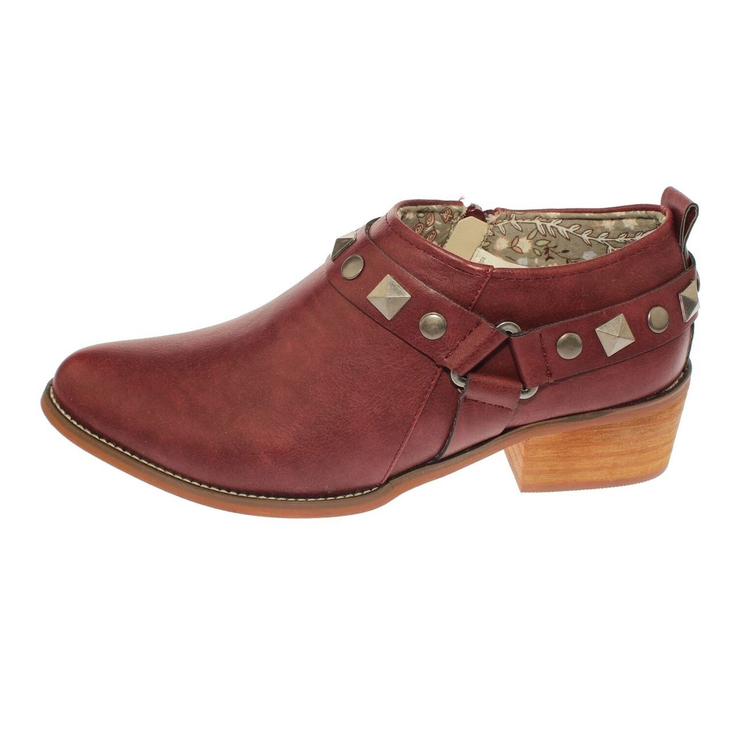 Zapato Burdeo Wings Art. 5wk17871burgundy image number 1.0